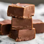 3 Ingredient Chocolate Fudge Recipe