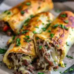 Keto Philly Cheesesteak Rolls