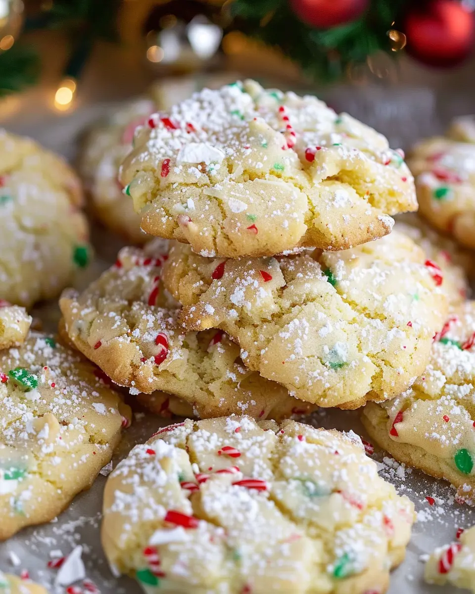 Christmas Ooey Gooey Butter Cookies: The Best Festive Treat