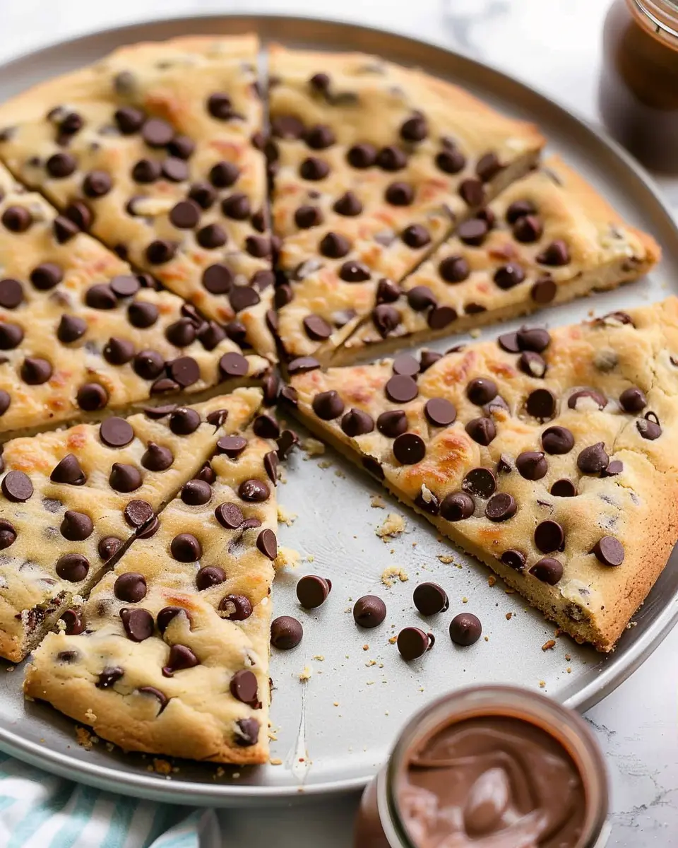 Chocolate Chip Cookie Pizza: The Indulgent Treat You’ll Love