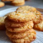 3 Ingredient Butter Cookies (No Eggs)