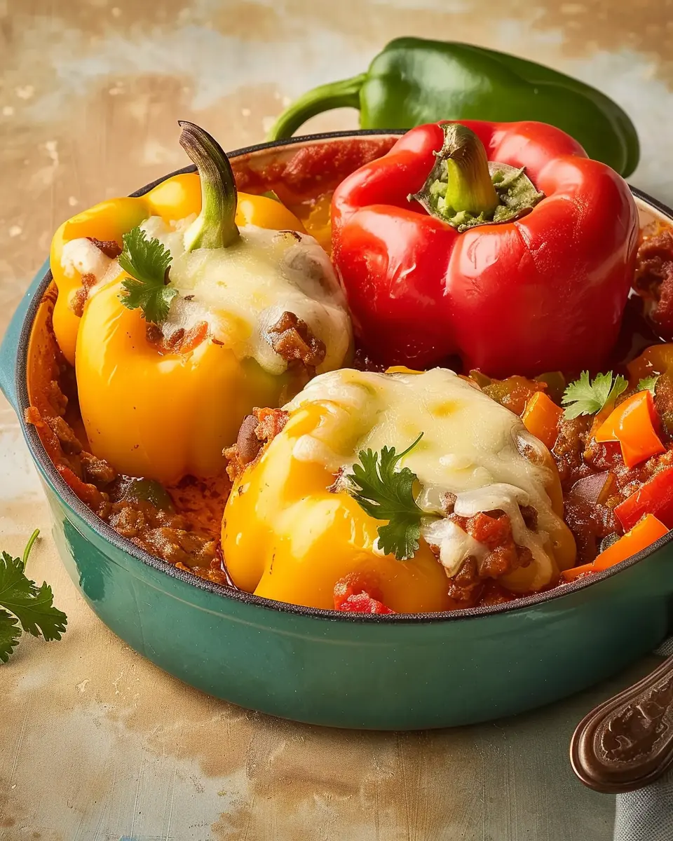 Unstuffed Peppers: Easy Recipe with Turkey Bacon and Chicken Ham