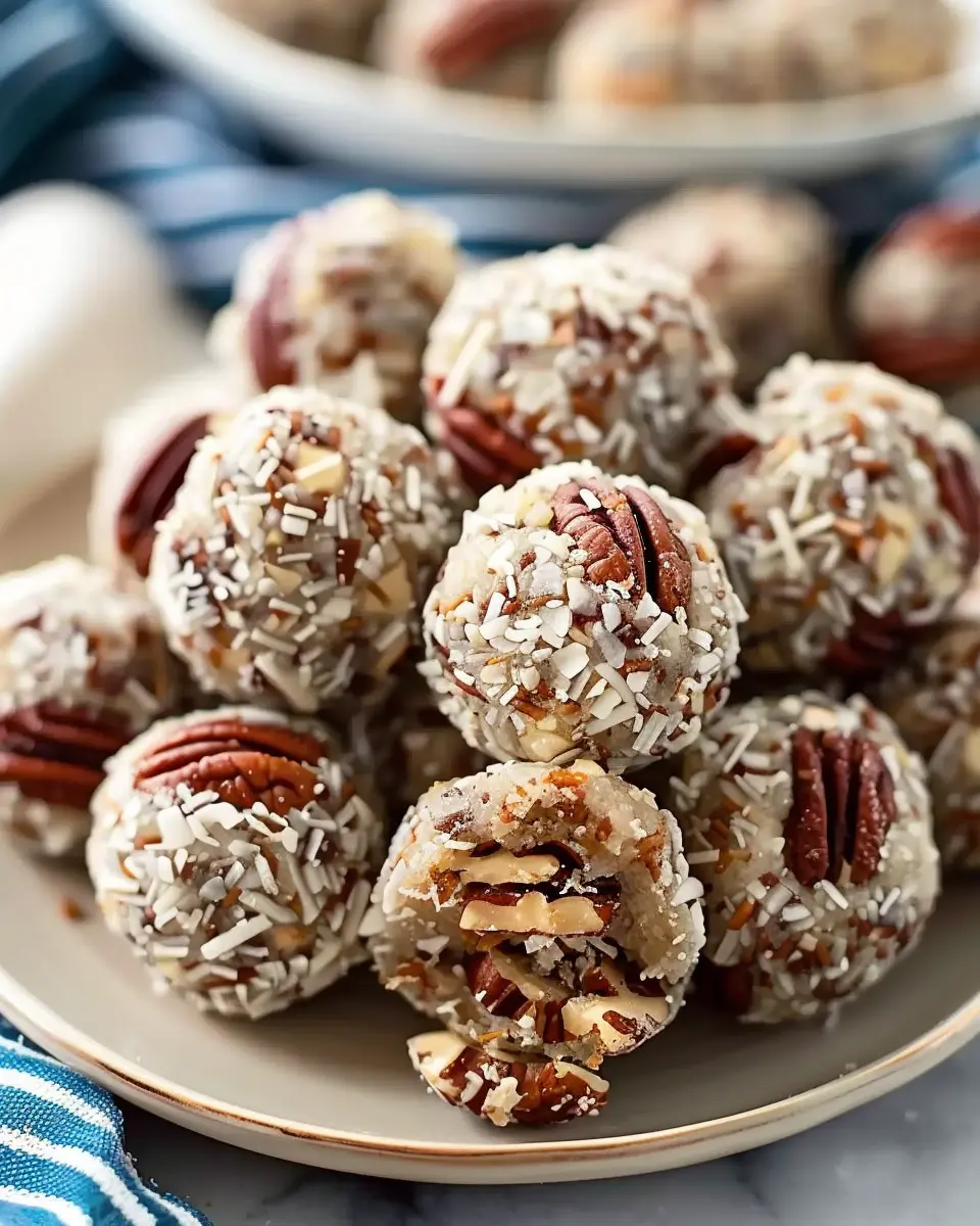 4-Ingredient Pecan Balls