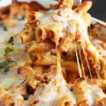 Cheesy Easy Baked Ziti Recipe