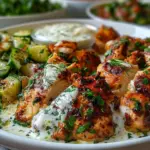 Turkish Chicken with Creamy White Sauce