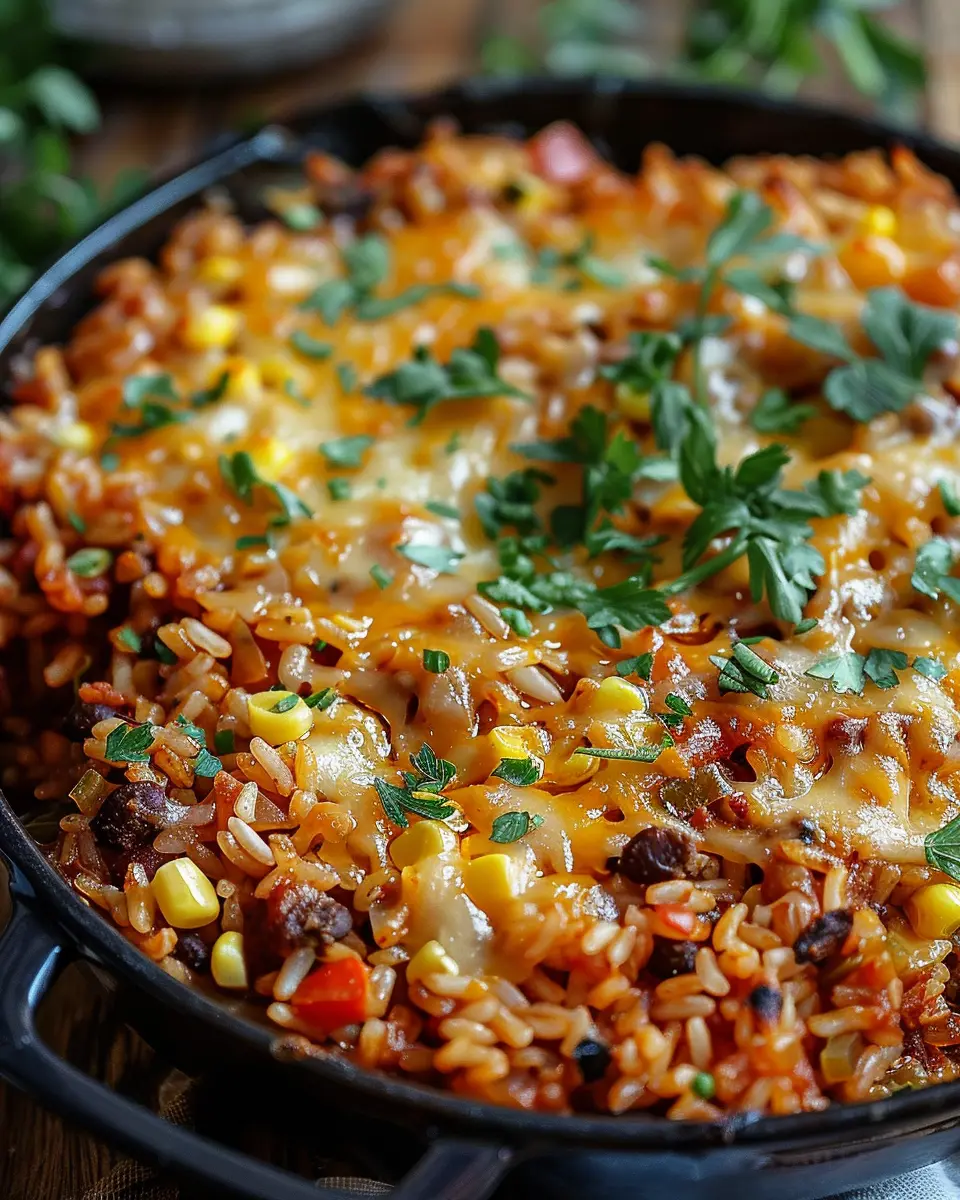 Cowboy Rice Casserole