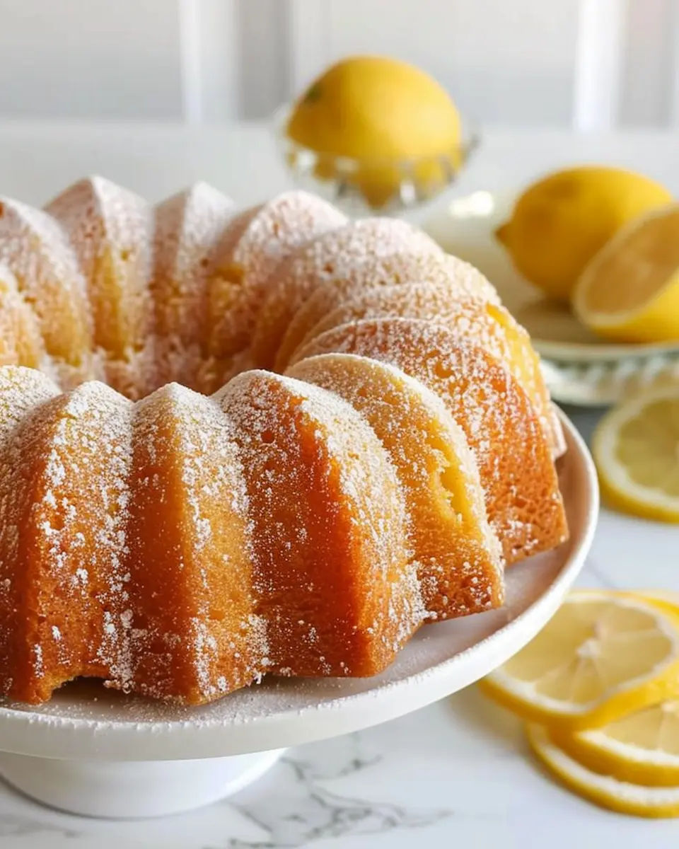 Lemon Bundt Cake: The Best Zesty Dessert to Brighten Your Day