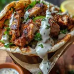 Chicken Shawarma with Garlic Sauce Recipe