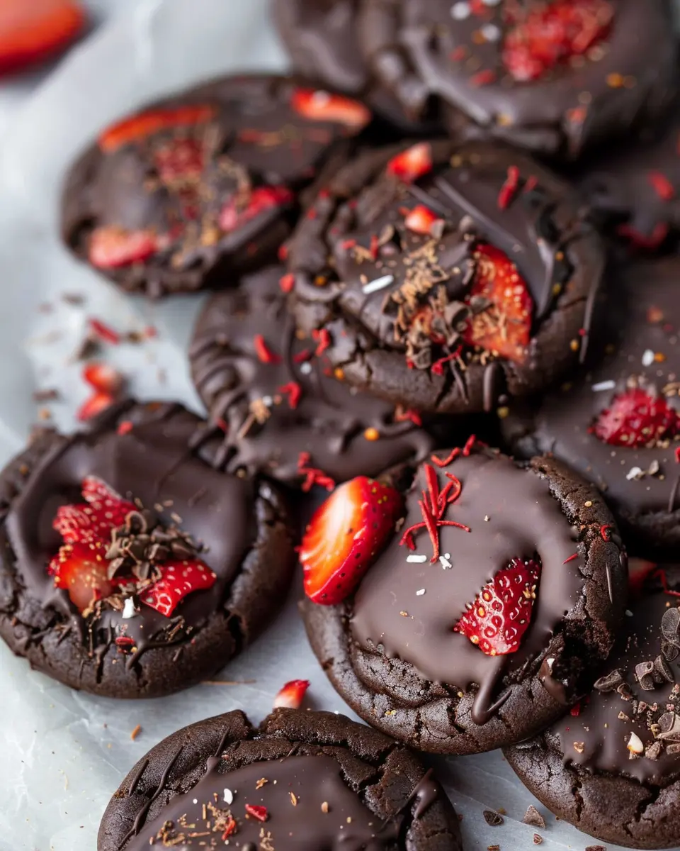 Chocolate Covered Strawberry Cookies: The Best Homemade Treat