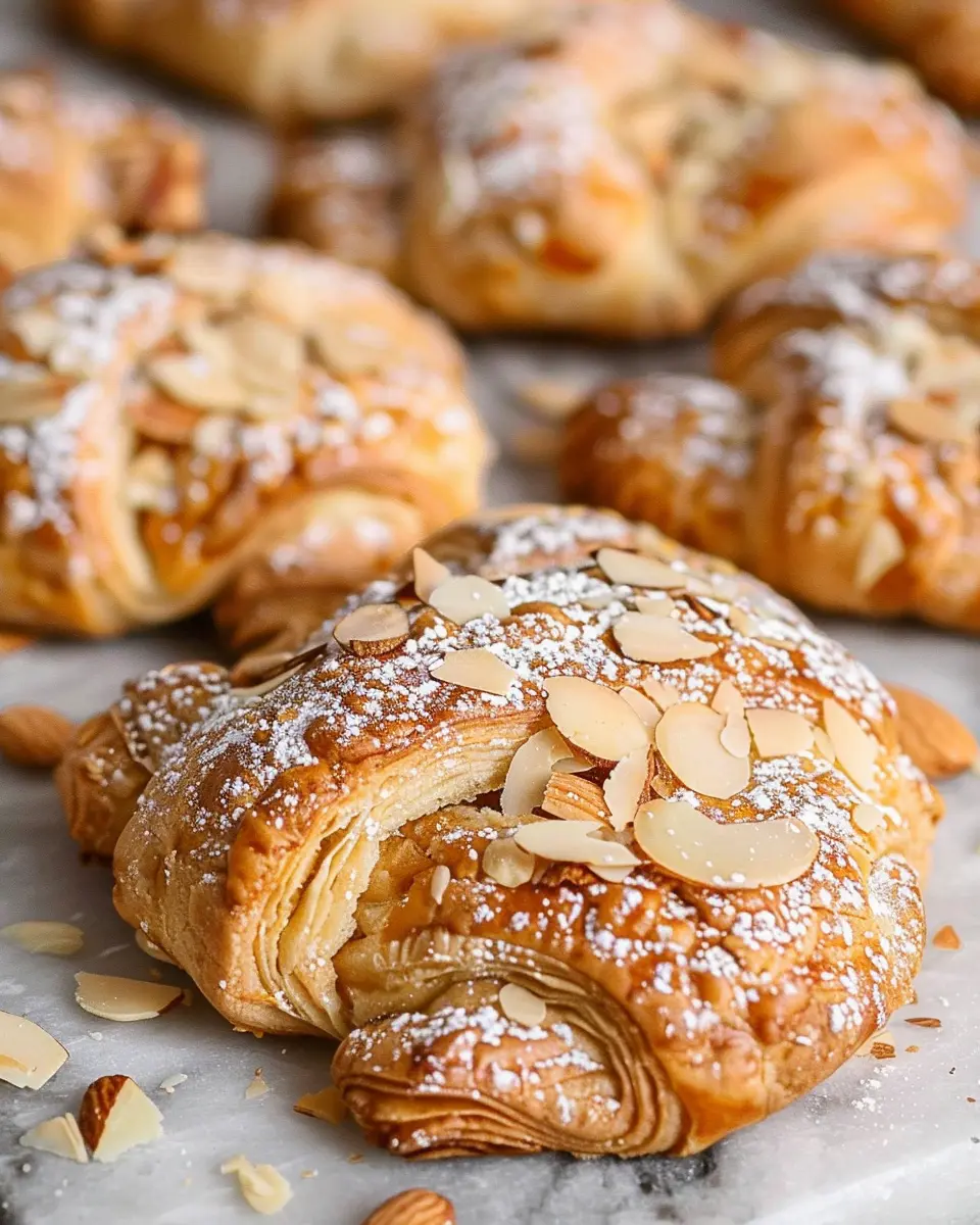 Almond croissant Cookies