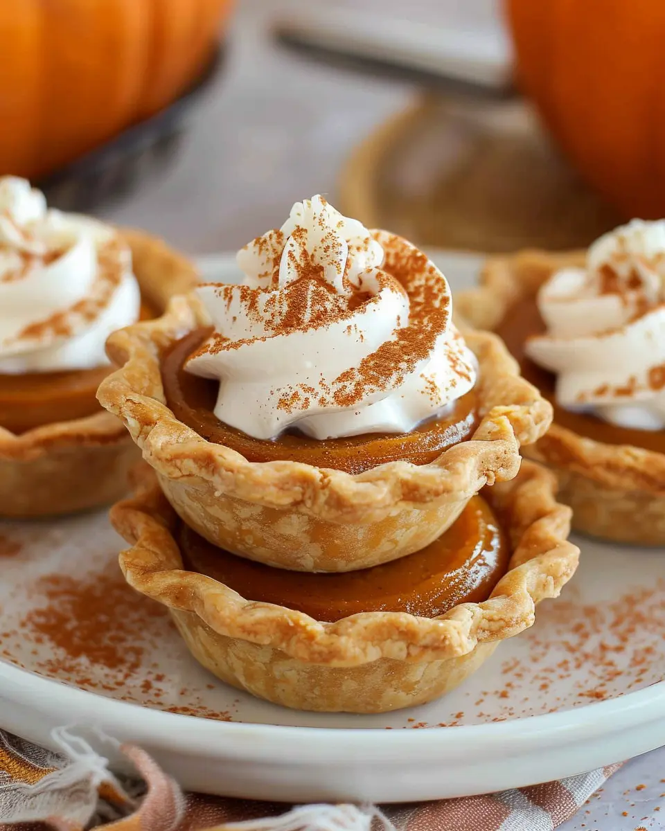 Mini Pumpkin Pies